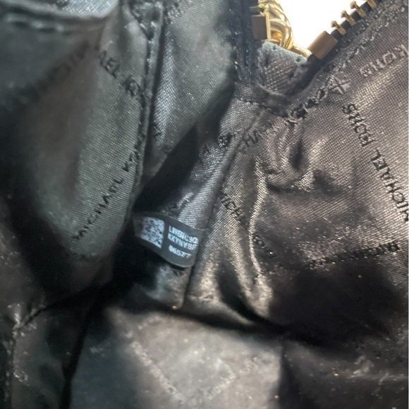 Michael Michael Kors Emmy Medium Saffiano Leather Crossbody Bag Black - Picture 14 of 16